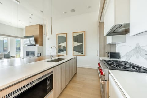 Fully stocked ready to use kitchen with everything you need