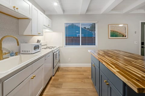 Prepare and cook variety of foods in our fully equipped kitchen!