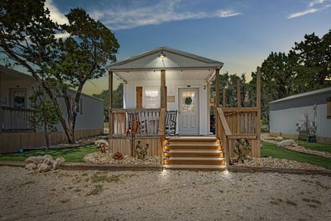 The serene country setting of the ranch is perfect for viewing brilliant Hill Country sunsets, and stargazing, too!
