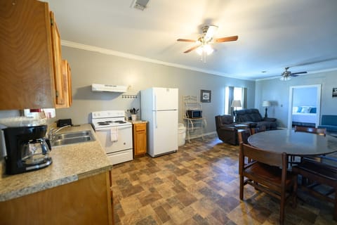 Kitchen view from living room
