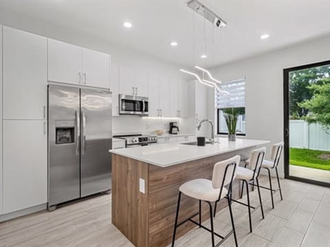 Each unit is fully equipped with everything you need.