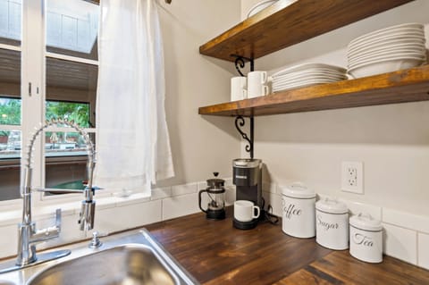 Complimentary Coffee, sugar, Splenda and tea