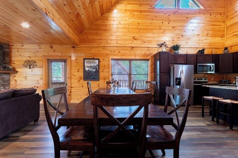 Smokey Waters' inviting dining area