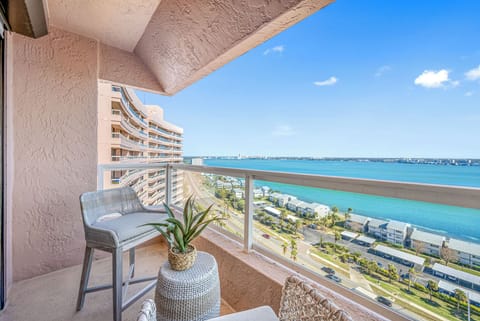 Large Balcony with Gulf View