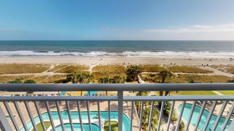 Oceanfront Balcony - Start your day with panoramic ocean views or relax with the sunset from your private balcony.