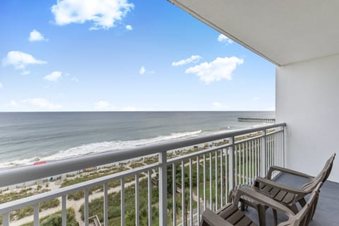 Oceanfront Balcony - Start your day with coffee and stunning ocean views from your private balcony — perfect for soaking up seaside vibes.