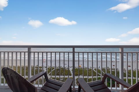 Oceanfront balcony - Sip your morning coffee or watch the sunset from your private balcony overlooking the Atlantic.