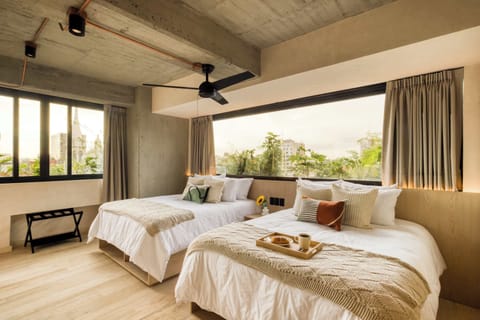 Two beds room