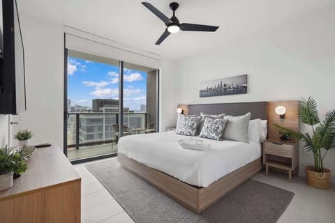 Start your day with natural light and a private balcony