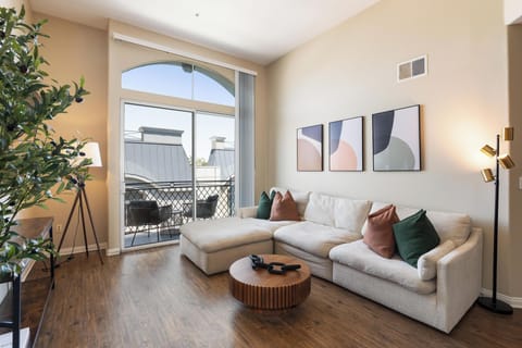 🛋️ Inviting living room with a comfortable sofa for unwinding