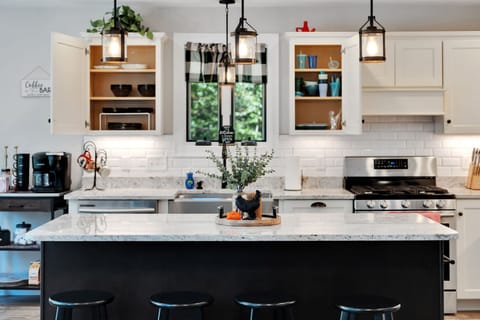 Fully equipped kitchen, including kids cups!