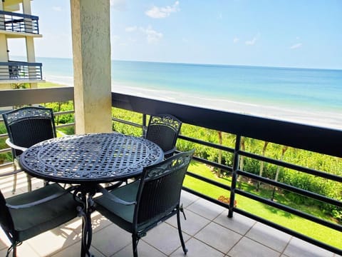 Beachplace 1-401 balcony with beach front view