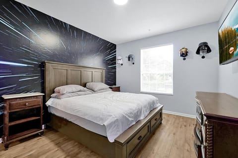 Our Spacious Master Bedroom with King Sized Bed