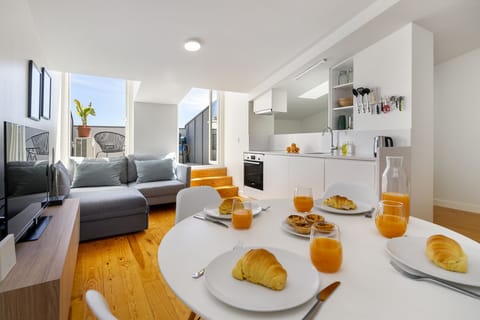 Apartment, 2 Bedrooms | Living area | Flat-screen TV