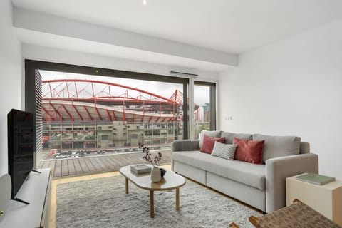 Apartment, 2 Bedrooms | Living area | Flat-screen TV