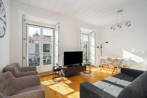 Apartment, 2 Bedrooms | Living area | Flat-screen TV