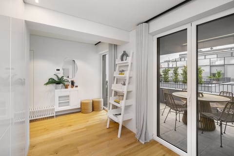 Apartment, 1 Bedroom | Living area