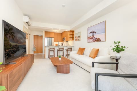 Welcome to this stylish modern living room