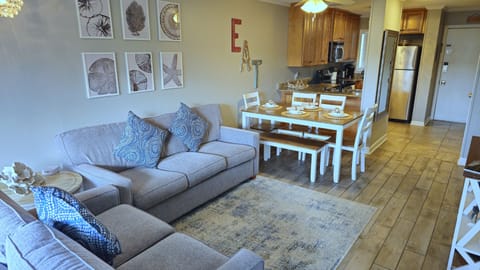 Open concept - everyone in kitchen, dining area, or living room can be together.