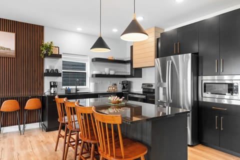 Cooking for a crowd? This kitchen’s got you covered from coffee to casserole!