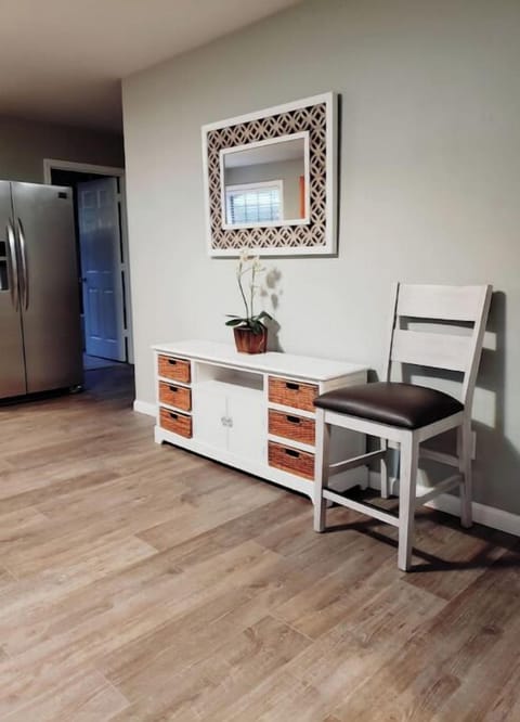 Cabinet containing board games