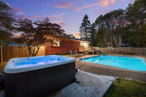 Hot Tub at Sunset