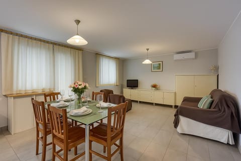 Living and dining room
