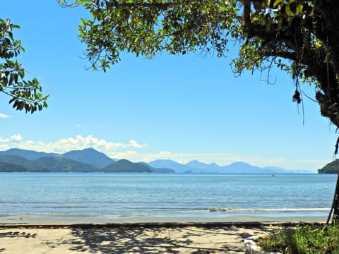 Beach nearby, white sand, beach yoga, beach volleyball