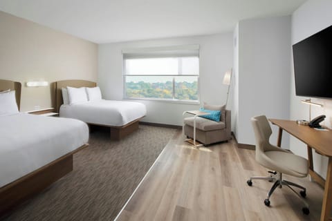 Room, 2 Queen Beds | Soundproofing, iron/ironing board, free WiFi