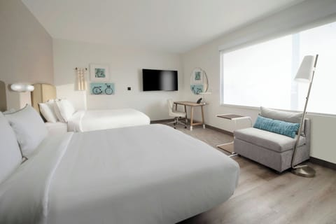 Room, 2 Queen Beds | Soundproofing, iron/ironing board, free WiFi