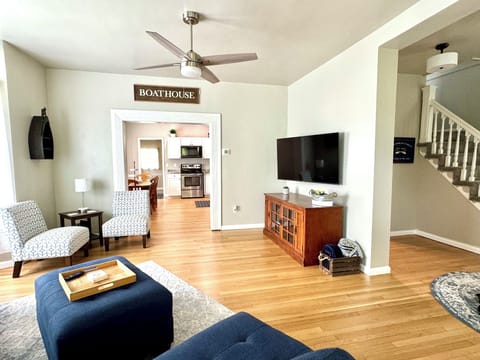 Living room and entry