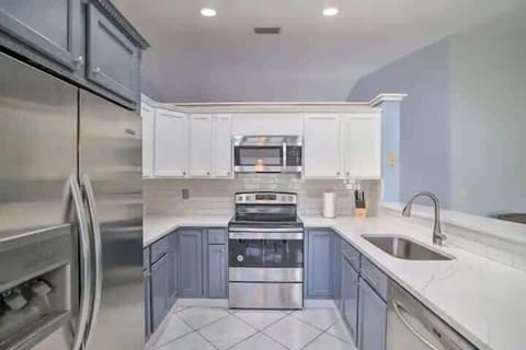 Fully equipped kitchen ready for culinary adventures and family meals alike.