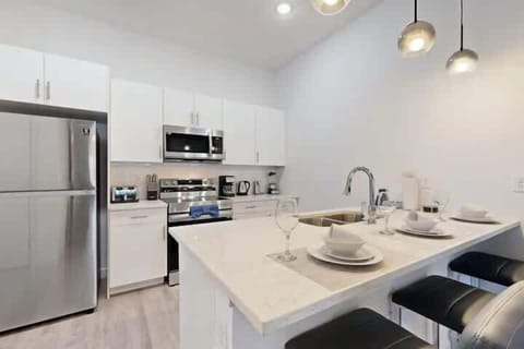 Fully stocked kitchen, ready for any meal – from snacks to family feasts.