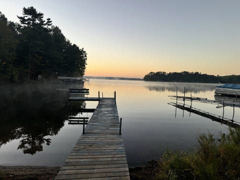 Sunrise from dock