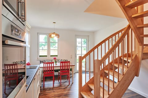 Apartment | Private kitchen | Electric kettle, toaster, highchair