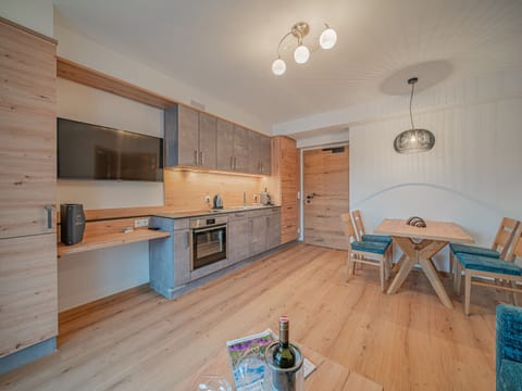 Apartment | Private kitchen | Electric kettle, highchair