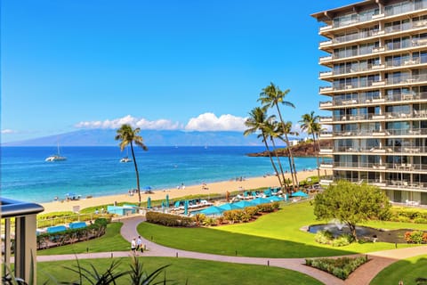 Unwind on your private balcony with breathtaking ocean views, where morning coffee tastes better with endless blue waters stretching before you.