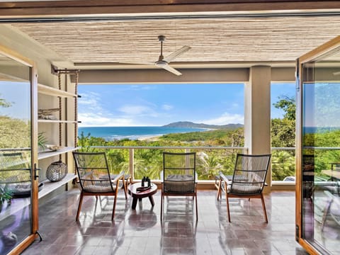The views are simply amazing from this terrace located just off the living area.