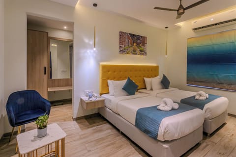 Deluxe Twin Room | Egyptian cotton sheets, premium bedding, in-room safe, soundproofing