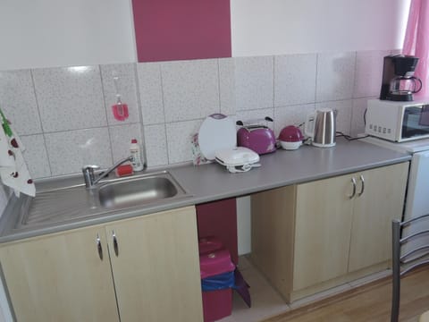 Apartment | Private kitchen | Electric kettle, toaster