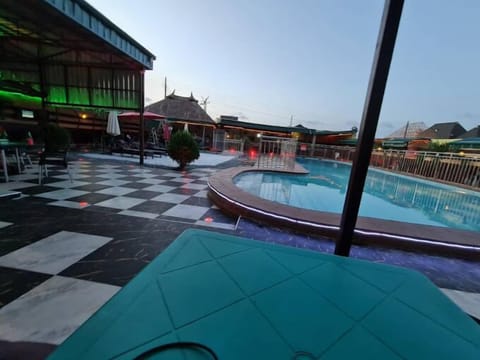 Outdoor pool