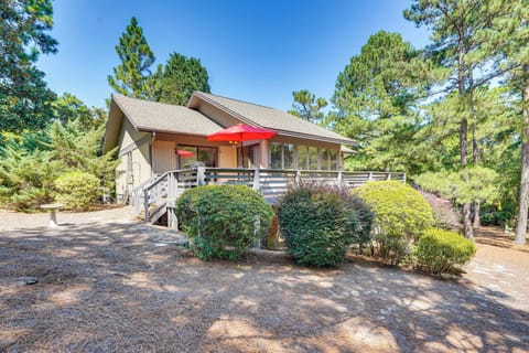 Pinehurst Vacation Rental | 3BR | 2BA | 1,350 Sq Ft | Stairs Required to Enter
