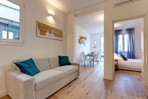 Apartment | Living area | 24-inch LCD TV with digital channels