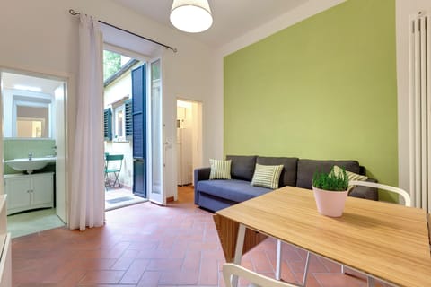 Apartment | Living area | 40-inch flat-screen TV with digital channels