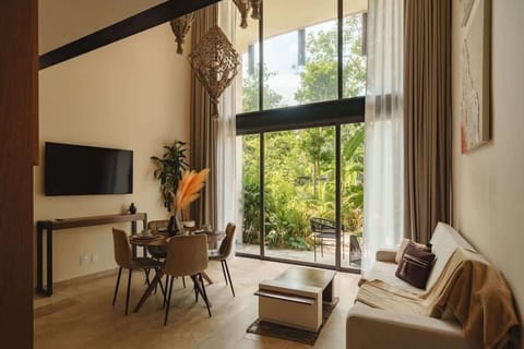 Main Living Area with Jungle Views
