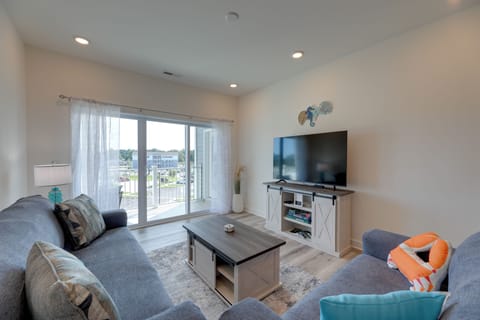 Lewes Vacation Rental | 2BR | 2BA | 1,313 Sq Ft | Step-Free Access via Elevator