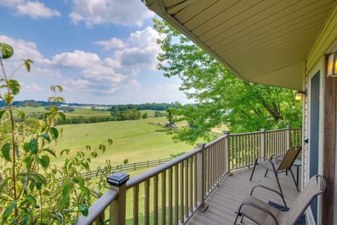 Millersburg Vacation Rental | 2BR | 2BA | 1 Step Required | 1,600 Sq Ft