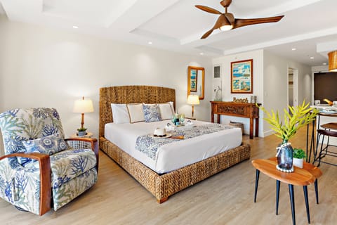 Bright, breezy, and made for island living Unwind in a spacious living room where comfort meets coastal charm. Your perfect place to relax after a day in paradise.
