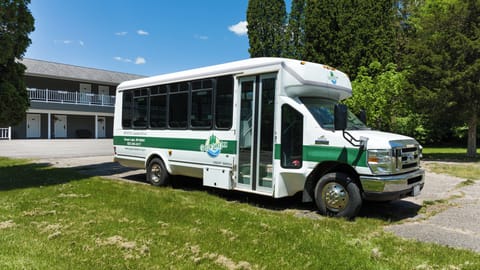 Hotel shuttle bus