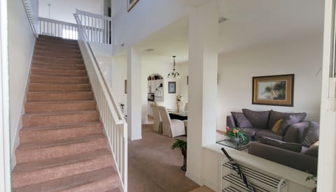 Villa, Multiple Beds, Pool Access, Pool View (5 Bed Florida Villa - West Haven) | Living area | 42-inch flat-screen TV with digital channels